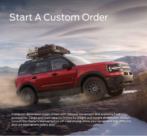 Start a custom order | Jones Ford in Shallotte NC